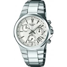 Casio She-5019d-7aef Ladies Sheen Chronograph Watch Rrp Â£150