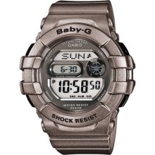 Casio Unisex G-Shock BGD141-8 Brown Resin Quartz Watch with Digital Dial