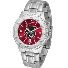 Central Washington Wildcats Competitor AnoChrome Men's Watch with Steel Band