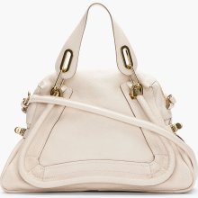 Chloe Nude Beige Paraty Shoulder Bag