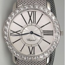 Chopard Classique 18k White Gold Diamond Mens/ladies 42mm Watch, Msrp $51,590