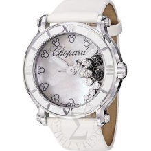 Chopard Womens Happy Sport Round Mickey Mouse Diamond Watch 288524-3004