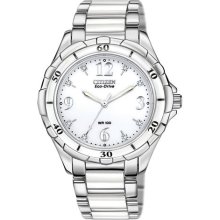 Citizen Ceramic Chronograph Diamond Watch EM0030-59A