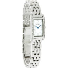 Citizen Eco-Drive Ladies Palidoro Crystal Stainless Steel Dress Watch EG2020-52A