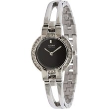 Citizen Eco-drive Silhouette Crystal Bangle Ladies Watch - Ew9990-54e