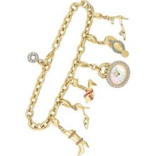 Citizen Eco-Drive Silhouette Charm Bracelet Women's Watch - EG2442-60D