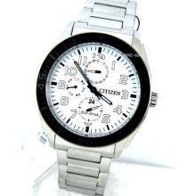 Citizen Men Eco-drive No Battery Multi-function Stainless Steel Ap4010-54a