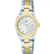 Citizen Quartz Elegant Two Tone Ladies Watch Eu1814-53a