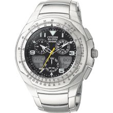 Citizen Skyhawk Mens Watch Jr3000-51f 1/4 Band