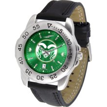 Colorado State Rams Sport Leather Band AnoChrome-Men's Watch