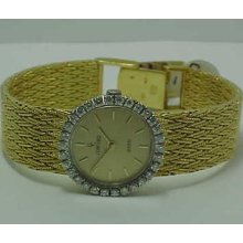 Concord 18k Gold Ladies Watch With 29 1.5mm Diamonds