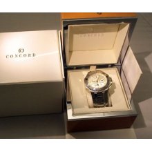 Concord Men's Stainless Steel Watch Tachymeter Water Resistant