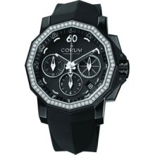 Corum Admiral's Cup Challenger 40 Chrono Black PVD Stainless Steel 984.970.97/F371 AN32