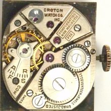 Croton F3x Mechanical - Complete Movement - Sold 4 Parts / Repair