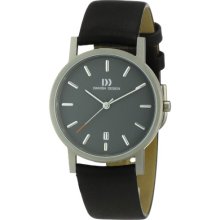 Danish Design Men's Quartz Watch 3316263 With Leather Strap