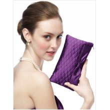 Dessy Evening Clutch Purse in African Violet