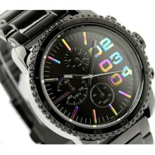 Diesel DZ5340 Stainless Steel Case and Bracelet Chronograph Black Tone