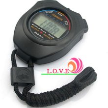 Digital Handheld Sport Stopwatch Stop Watch Clock