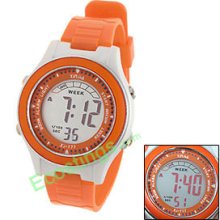 Digital LCD Sports Alarm Wrist Watch for Kids Children