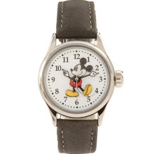 Disney Mickey Mouse Ladies Watch With Black Strap 25570 Rrp Â£40