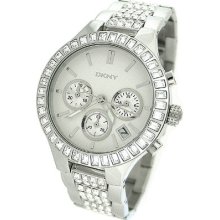 Dkny Crystal Chronograph 50m Ladies Watch Ny8315