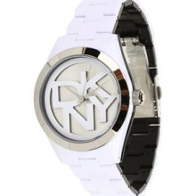 DKNY White-Black DKNY Logo Watch - White/Black