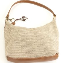 D'Margeaux Crochet Hobo - Taupe- Taupe