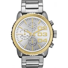 DZ5321 Diesel Ladies Franchise Chronograph Silver Watch