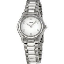 Ebel Classic White Dial Stainless Steel Ladies Watch 9090211-10665p