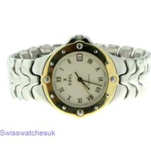 Ebel Sportwave Steel & Gold Quartz Watch Shipped From London,uk, Contact Us