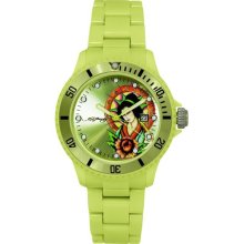 Ed Hardy Watches VIP - Lime Yellow