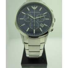 Emporio Armani Mens Classic Quartz Chronograph Ar2448