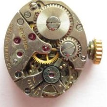 Enicar Cal 682 Watch Movement And Dial Running