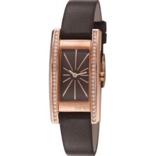 ES106172005 Esprit Ladies Vivid Crystal Brown Watch