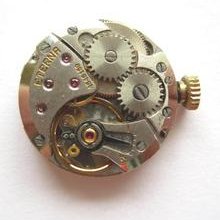 Eterna Cal 1435u Swiss Watch Movement & Dial - Runs And Keeps Time