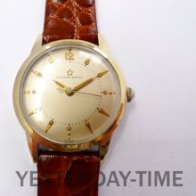 Eterna-Matic 1950's Swiss 17 Jewel Heavy Gold Topped Gents Automatic Watch