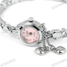 Fashion Bracelet Dial Women's Lady Girl's Wrist Watch Elegant Style 5 Color