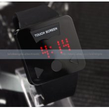 Fashion Design10 Color Touch Screen Digital Led Sport Wrist Watch Silicone Band