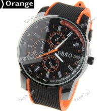 Fashionable Unisex Round Case Style Quartz Watch Wrist Watch Timepiece