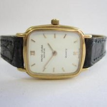 Favre-leuba Square Case White Dial N.o.s. Ladies Quartz Watch Running