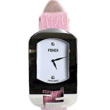 Fendi Women s F300034071D1 Pink Leather Analog Watch