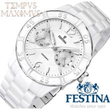 Festina Ceramic F16622/1 Fast Free Dhl Shipping