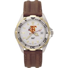 Florida State Seminoles Men's All Star Leather Watch