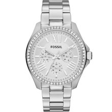 Fossil 'Cecile' Multifunction Bracelet Watch, 40mm Silver