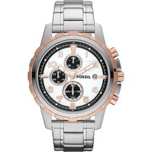 Fossil Dean Chronograph Stainless Steel Watch - FS4722