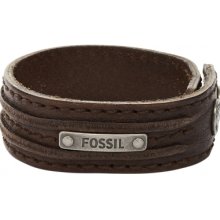 Fossil Ja5744716 Mens Brown Leather Cuff