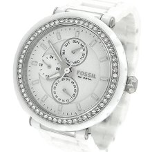 Fossil Multi-function Ceramic 100m Ladies Watch Ce1008