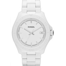 Fossil 'Retro Traveler' Resin Bracelet Watch, 44mm