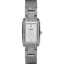 Fossil Women's Stainless Steel Mesh Bracelet Watch ES2911