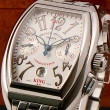 Franck Muller King Conquistador Chronograph-ltd Edition-very Rare No. 2 Of 5